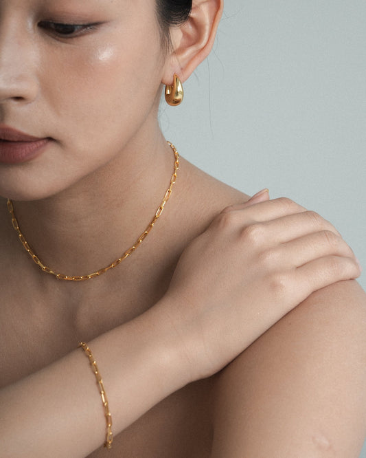 Ansa Micro Link ChainNecklacesAplós Studio