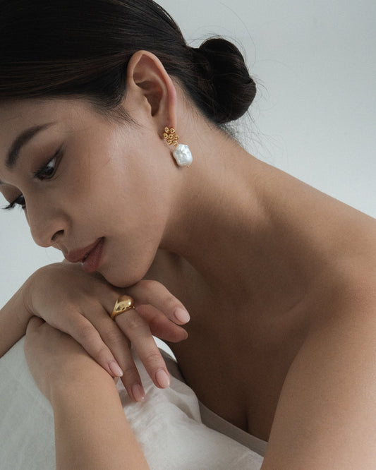 Maya Baroque Pearl EarringsEarringsAplós Studio