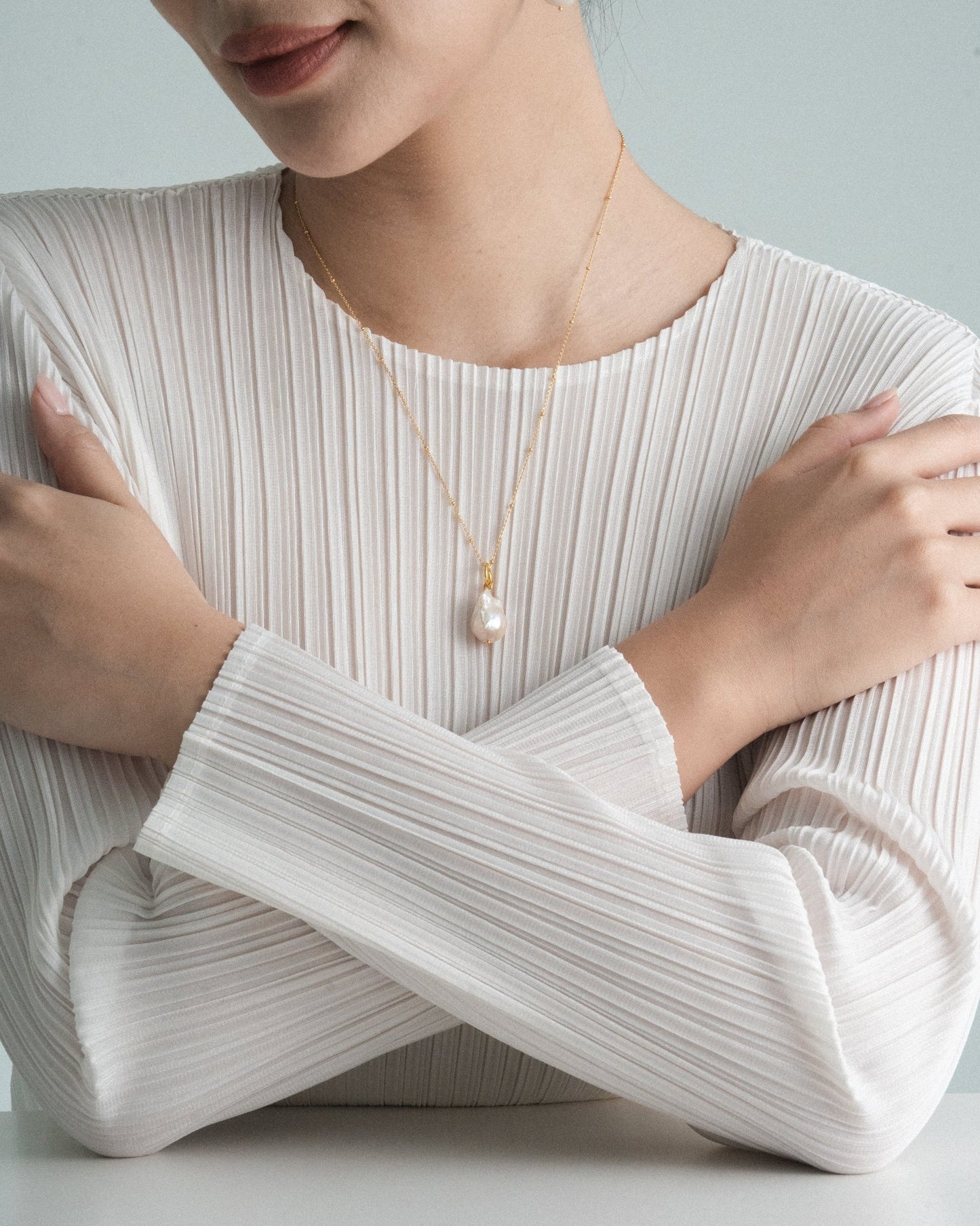 Maya Baroque Pearl NecklaceNecklacesAplós Studio