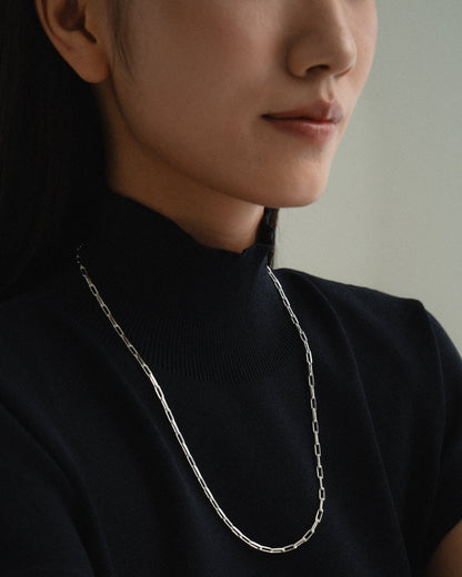 Ansa Micro Link ChainNecklacesAplós Studio