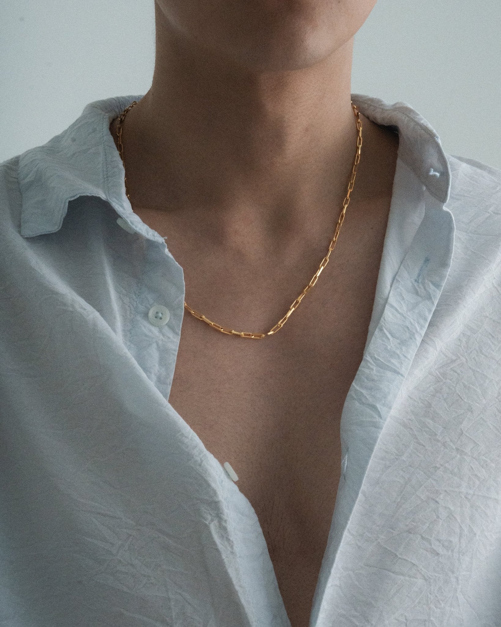Ansa Micro Link ChainNecklacesAplós Studio