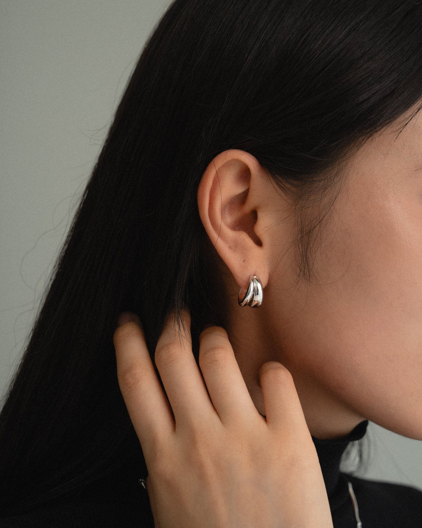 Lital Double Hoop EarringsEarringsAplós Studio